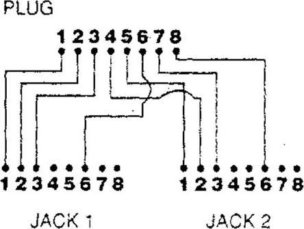 Produktbild Wiringdiagram: T568A - T568B (PoE Splitter)