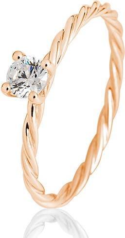 Produktbild Breuning Verlobungsring Kordel (48, 585/14 K Gold)
