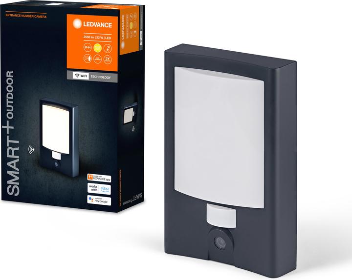 Immagine prodotto Ledvance Telecamera d'ingresso WIFI SMART OUTD (2550 lm, IP44)