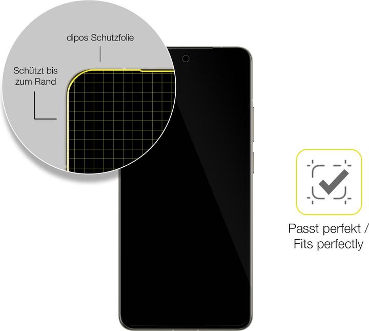 Image du produit Dipos Film de Protection d’écran Full-Cover 3D (1 pièce(s), Realme 7 Pro)