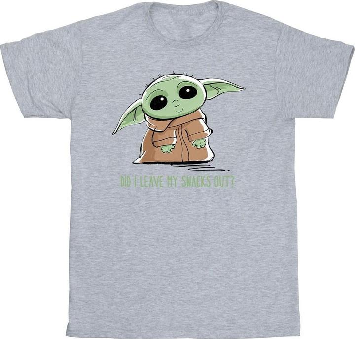 Immagine prodotto Star Wars The Mandalorian Grogu Snacks Meme Maglietta Ragazzi (104)
