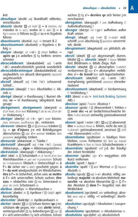 Immagine prodotto Langenscheidt Abitur-Wörterbuch Französisch Klausurausgabe (Tedesco, Francese, 2025)