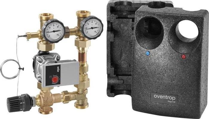 Produktbild Oventrop OV Kessel-Anbindesys Regumat RTA-130 TOP DN 25 mit Wilo Yonos PARA 25/6 RKC