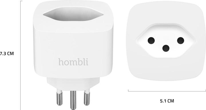 Produktbild Hombli Smart Swiss Socket 2+1