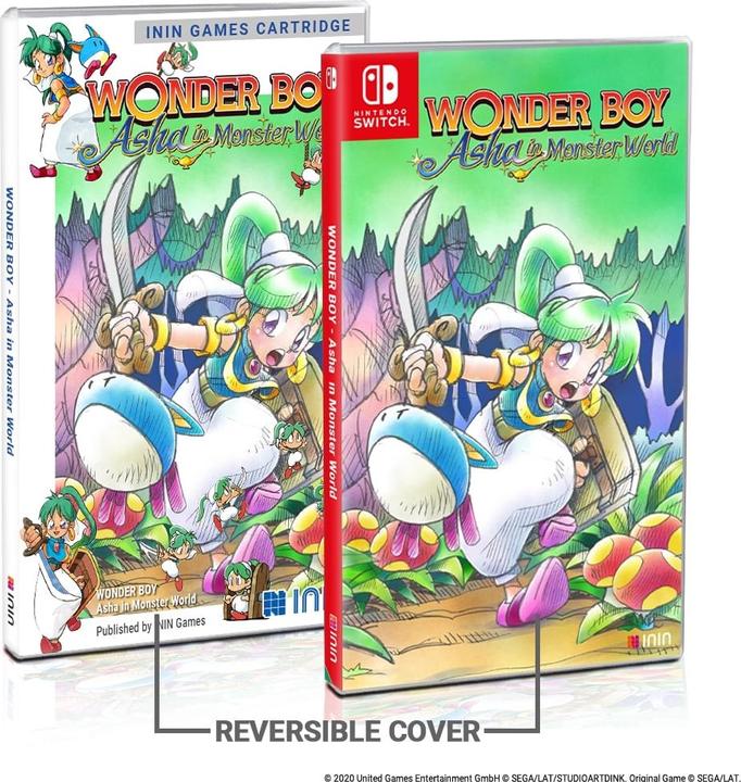 Immagine prodotto Wonder Boy: Asha nel mondo dei mostri - Edizione SLG (Switch, Switch Lite, Switch OLED, EN)