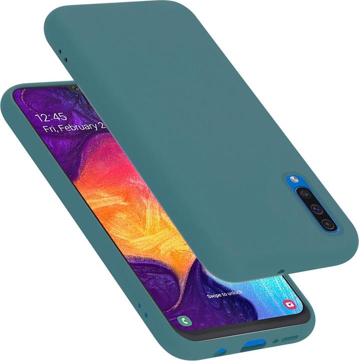 Productafbeelding Cadorabo TPU Liquid Silicone Case Cover (Samsung Galaxy A50, TCL A30)