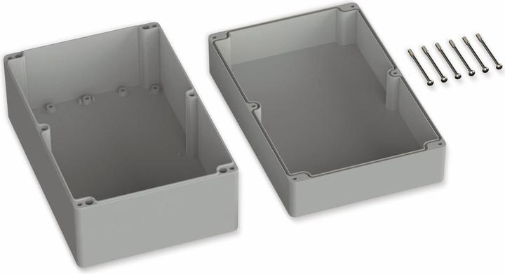 Produktbild Pollini POLLIN, Polycarbonat Gehäuse, 240,3 x 160,3 x 120 mm, IP66, Lichtgrau