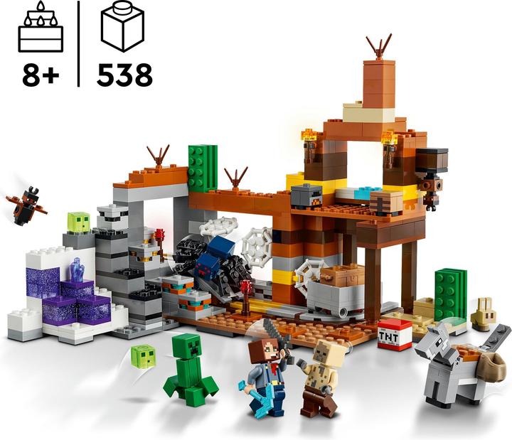 Immagine prodotto LEGO 21263 La miniera nelle Badlands (21263, LEGO Minecraft)