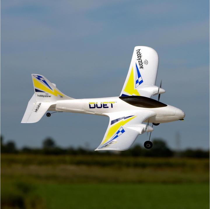 Actual product image Hobbyzone AIRCRAFT DUET S2 525mm EP RTF with SAFE TECHNOLOGY (Multi motor)