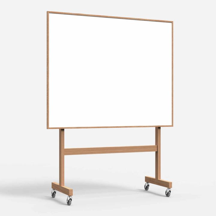 Lintex Wood Mobile Whiteboard Schreibtafel (71 x 5 cm)