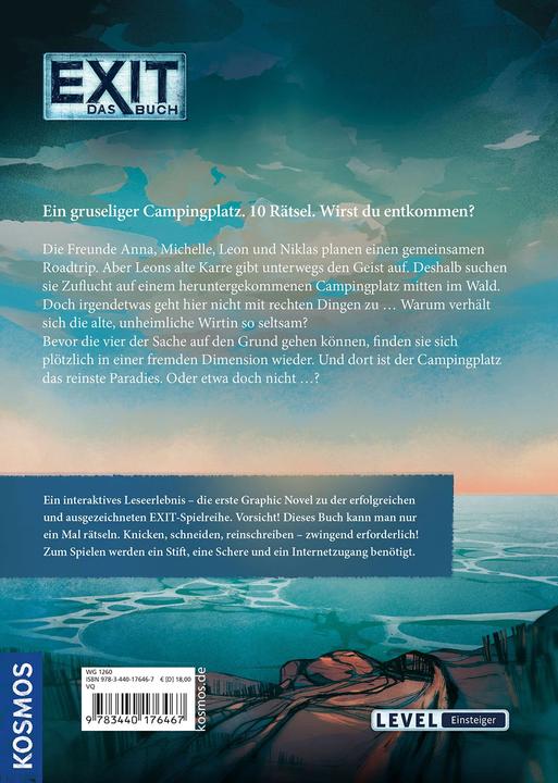 Immagine prodotto Kosmos EXIT® - Das Buch: Das Portal ins Nichts (Tedesco, Marchio Inca, Marchio, Markus Jens Baumeister, 2023)