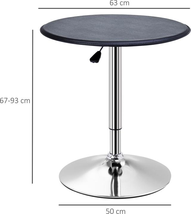 Produktbild Homcom Bartisch höhenverstellbar (63 x 93 cm)