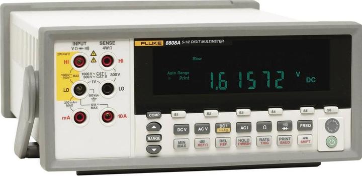 Actual product image Fluke Bench multimeter 08A 240V (CAT I 1000V, CAT II 600V)