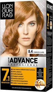 Actual product image Llongueras Colour Advance 8.4 Light Coppery Brown (Light Coppery Brown)