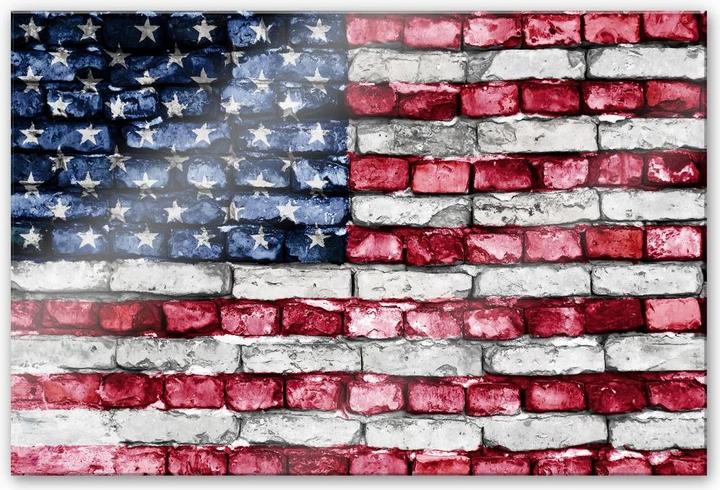 Actual product image Trenddeko Stars and Stripes (120 x 75 cm)
