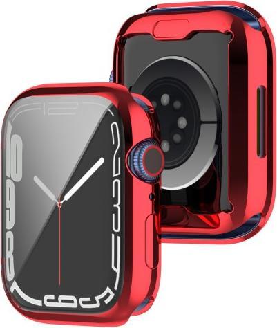 Produktbild Cover-Discount Apple Watch 41mm - Gummi Schutz Case rot