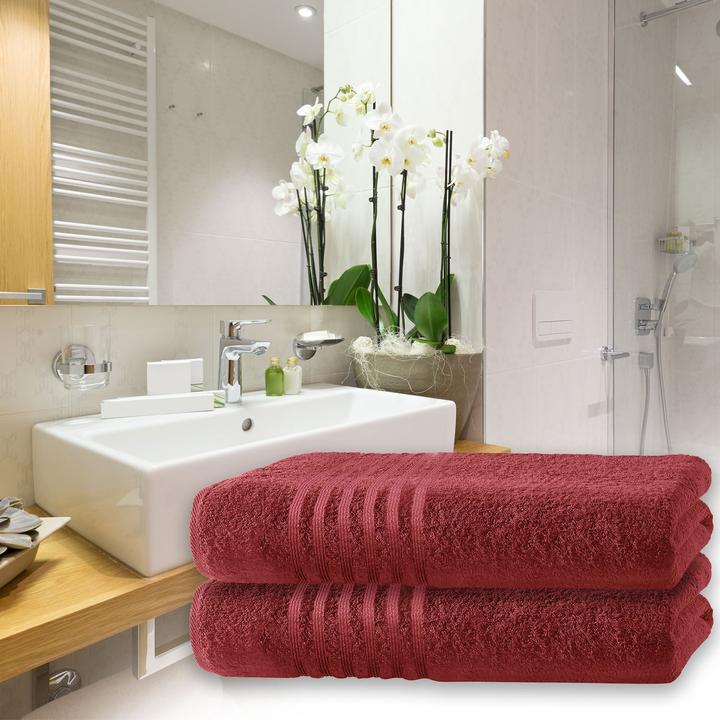 Immagine prodotto Casativo Asciugamani da bagno in cotone di lusso, Set di 2 (100 x 150 cm)
