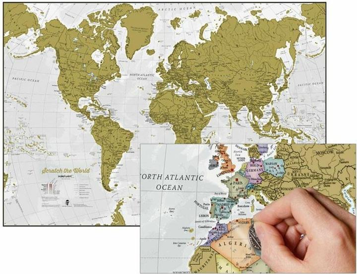 Produktbild Maps International Scratch the World