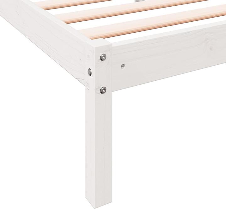Produktbild VidaXL Bett Extra Lang ohne Matratze 100x210 Kiefer (100 x 210 cm)