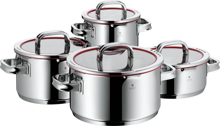 Set di pentole (24 cm, Set di pentole e padelle da cucina, Acciaio inossidabile)