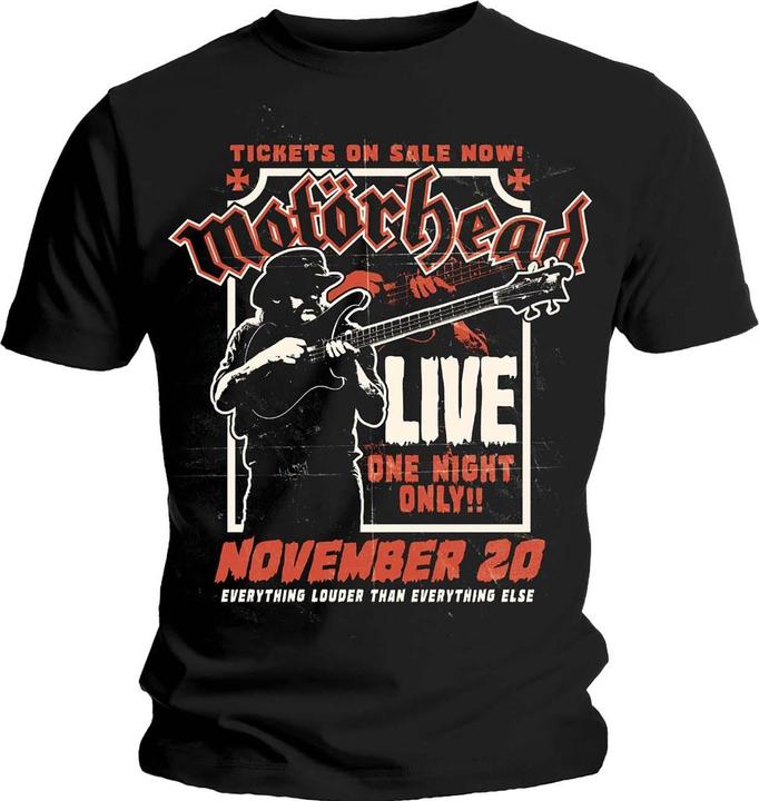 Motorhead Lemmy Firepower TShirt