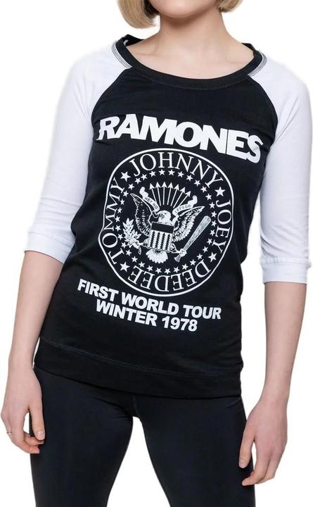 Universal Textiles First World Tour 1978 TShirt Raglanärmel (3XL)