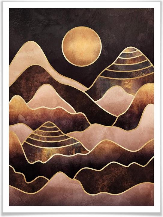 Produktbild Trenddeko Sonnenuntergang (100 x 120 cm)