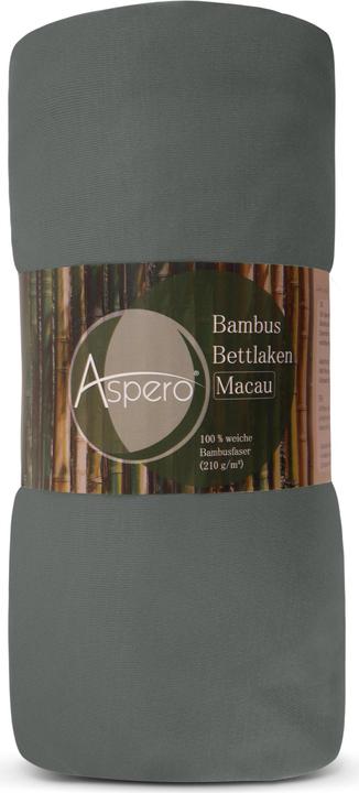 Actual product image Aspero Bamboo fitted sheet Macau (140 x 200 cm)