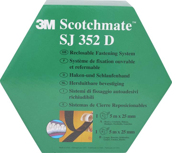 Actual product image 3M Velcro 25mmx5m (25.40 mm)