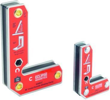 Actual product image Eclipse magnetics Welding bracket inside / outside angle (2 x)