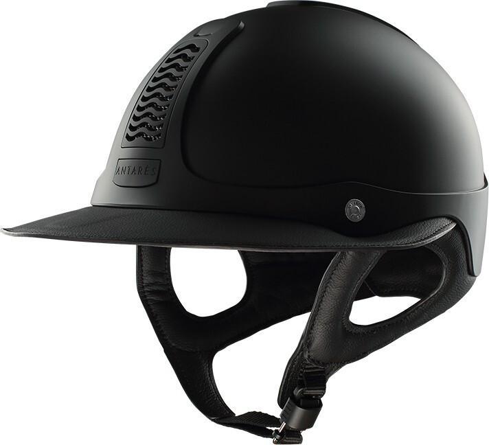 Actual product image Antarès Sellier riding helmet précision référence eclipse