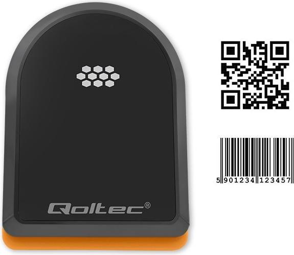 Actual product image Qoltec Supplier did not provide product name (2D barcodes, 1D barcodes)