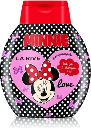 Produktbild La Rive Minnie Love Bath Gel & Shampoo Liquid & Bath Shampoo Funny Pineapple (250 ml, Flüssiges Shampoo)