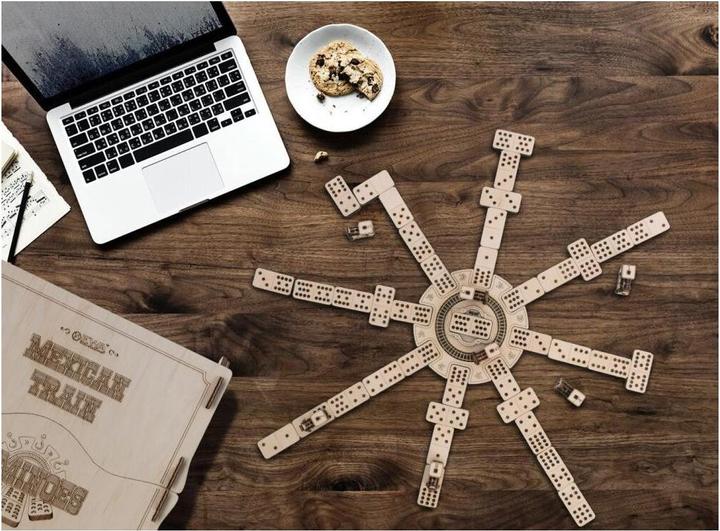 Produktbild Eco Wood Art Mexican Train Domino