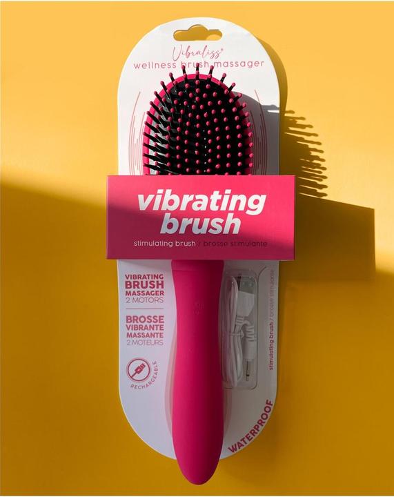 Actual product image Vibraliss Wellness Brush Massager