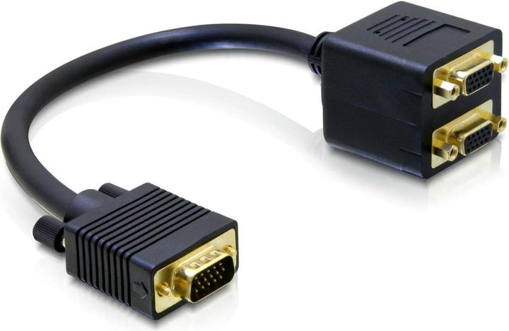 Produktbild Delock VGA zu (VGA, 22 cm)