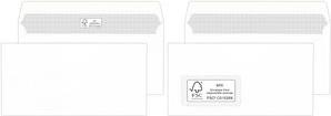 Produktbild Mailmedia Briefumschlag DL 100g ohne Fenster (110 x 220 mm, 500 x)