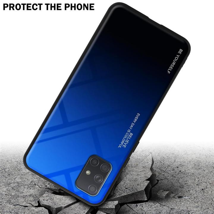 Actual product image Cadorabo TPU 2 colors glass cover (Samsung Galaxy A71)