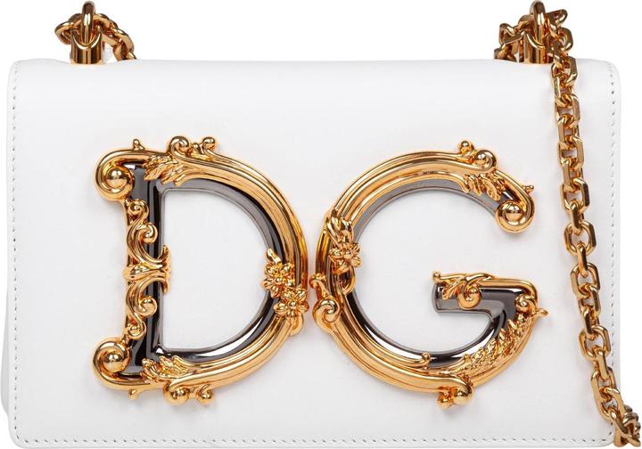 Produktbild Dolce & Gabbana dg girls shoulder bag in white color nappa