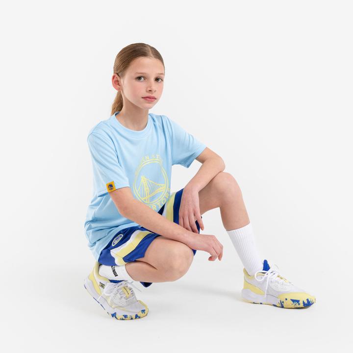Produktbild Tarmak Kinder Basketball Schuhe niedrig NBA Warriors - Fast 900 Low-1 weiss