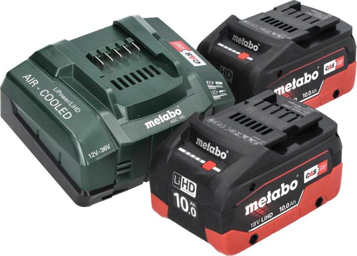 Actual product image Metabo KS 18 LTX 57 Cordless circular saw 18 V 165 x 20 mm ( 601857840 ) + 2x 10.0 Ah battery + charger