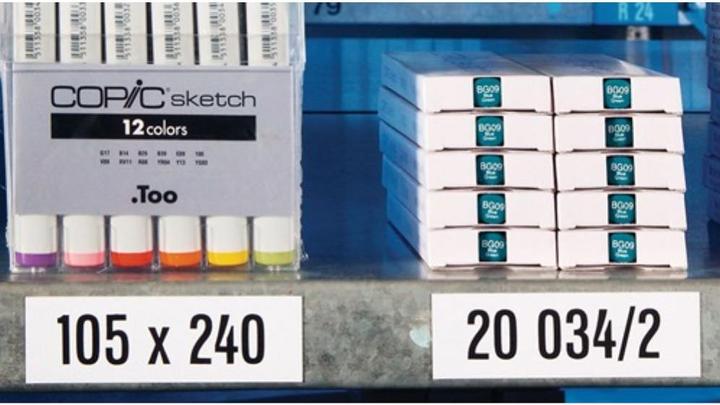 Produktbild Magnetoplan Magnetetiketten (1 x)