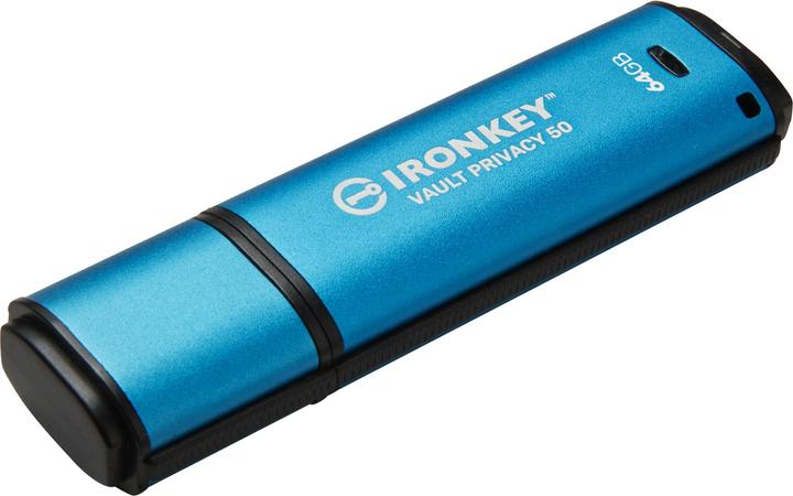Actual product image Kingston IronKey Vault Privacy 50 (64 GB, USB-A, USB 3.2)