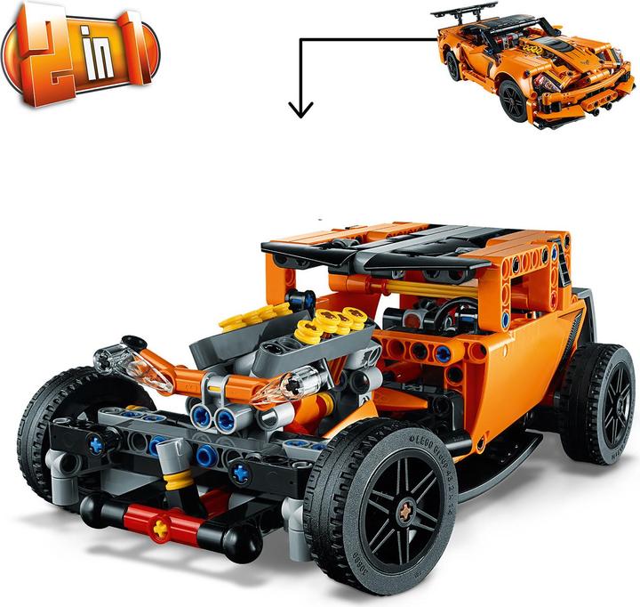 Produktbild LEGO Corvette ZR1 (42093, LEGO Technic)