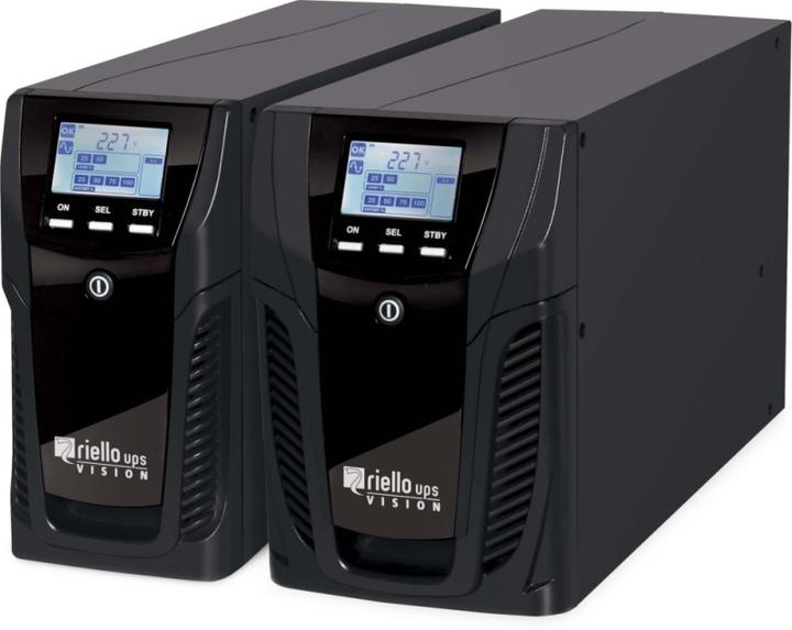 Actual product image Riello Vision VST 1500 - UPS - AC 200/208/220/230/240 V (1500 VA, 1200 W, Line-interactive UPS)