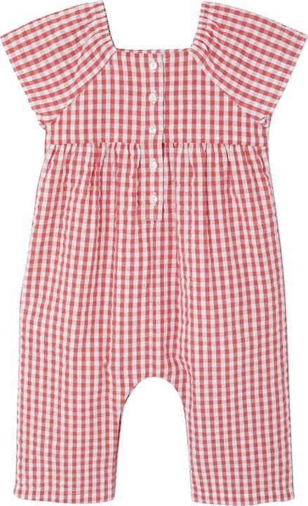 Vertbaudet Mädchen Baby Overall mit Schmetterlingsärmeln