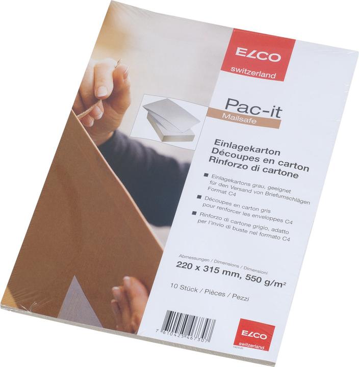 Immagine prodotto Elco Inserire cartone grigio C4 (23 x 32 cm, 10 x)