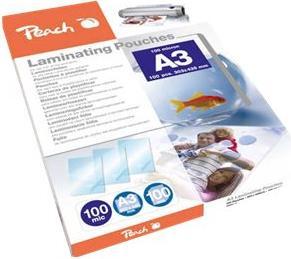 Produktbild Peach Laminierfolie A3 (A3, 100 Stück, 100 µm)