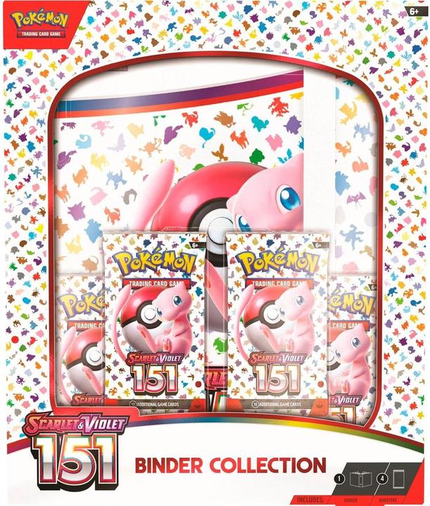 Immagine prodotto Pokémon TCG: Collezione di raccoglitori Scarlet & Violet-151 (Inglese, Pacchetto Booster)