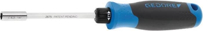 Immagine prodotto Gedore Cacciavite a cricchetto Cricchetti SilentG 1/4" Portapunte (Chiave a brugola)